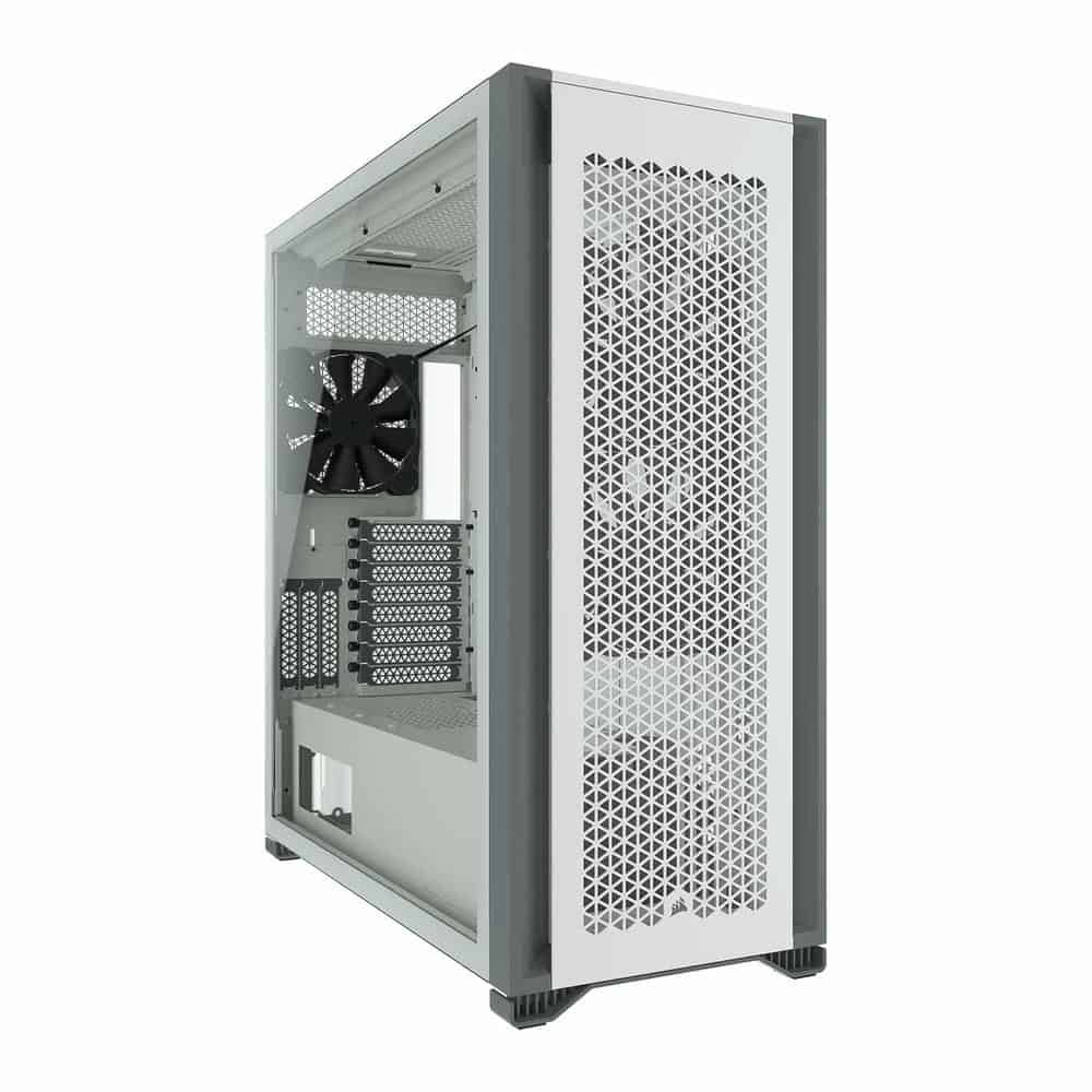 Corsair 7000D Airflow White Full Tower Tempered Glass PC Gaming Case